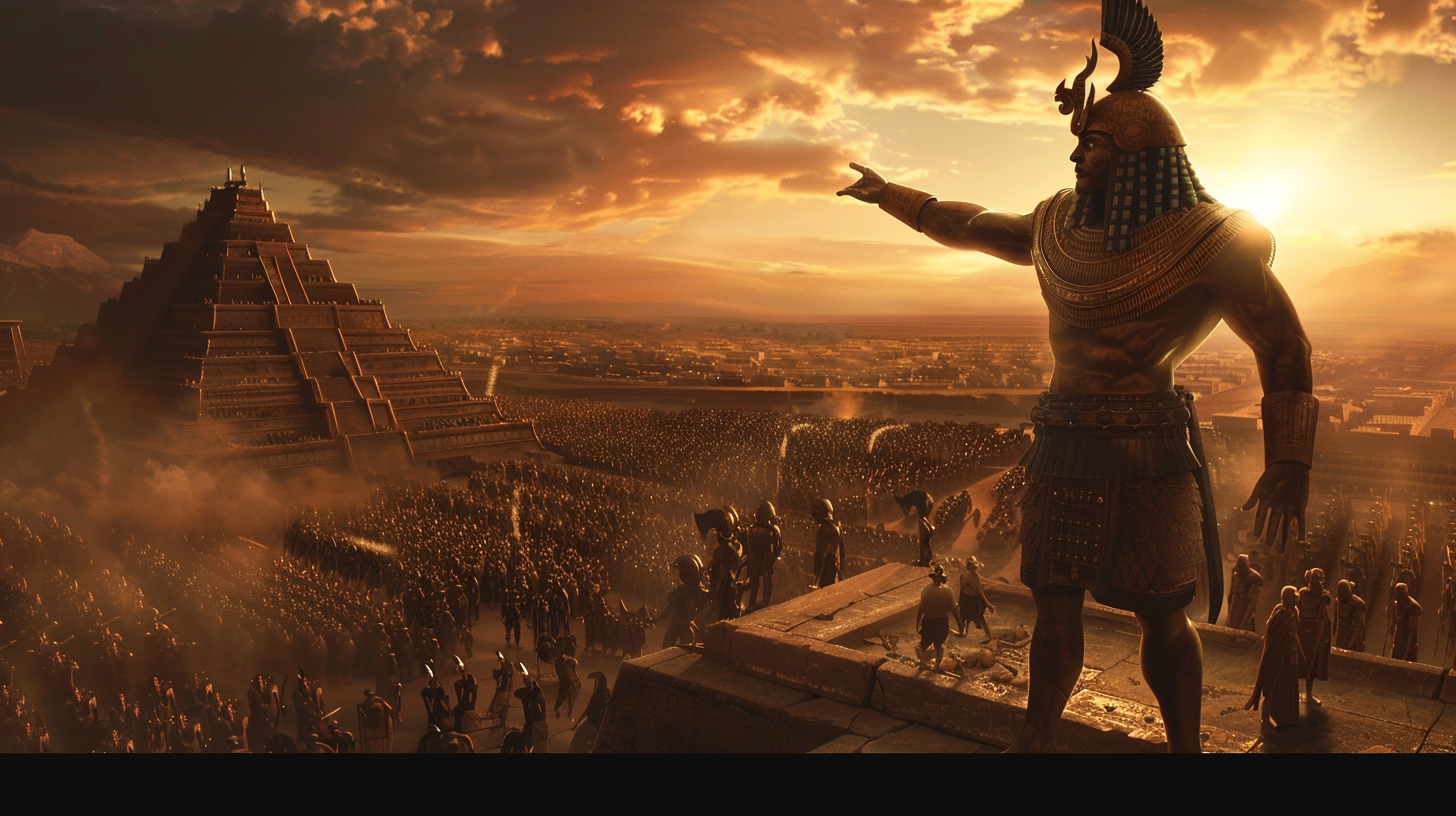 Ideaproject A Majestic Bronze Statue Of King Naram Sin Wearin A4fdea2b 6e8f 46e1 9687 6afc6323d8ca 0