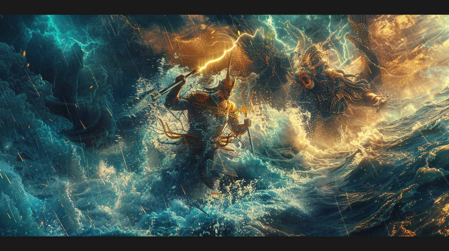 Ideaproject Epic Ancient Babylonian Mythology Scene Marduk Th 54a78e26 0287 463a 820b D5aae5d2bc32 0